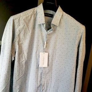 NEW - Men’s Ferragamo dress shirt - plus size